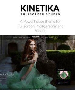 Kinetika photography theme for wordpress - World Plugins GPL - Gpl plugins cheap