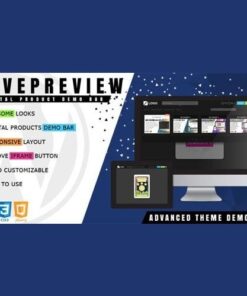 Livepreview theme demo bar for wordpress - World Plugins GPL - Gpl plugins cheap