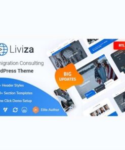 Liviza immigration consulting wordpress theme - World Plugins GPL - Gpl plugins cheap