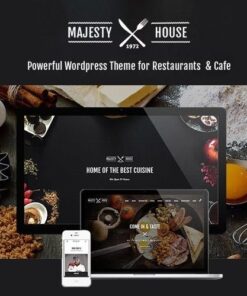Majesty restaurant woocommerce wordpress theme - World Plugins GPL - Gpl plugins cheap