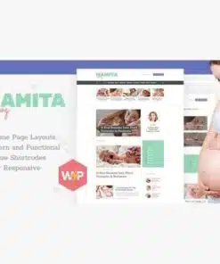 Mamita pregnancy and maternity cinique blog wordpress theme - World Plugins GPL - Gpl plugins cheap