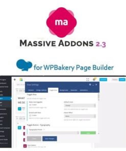Massive addons for wpbakery page builder - World Plugins GPL - Gpl plugins cheap