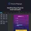 Master popups wordpress popup plugin for email subscription - World Plugins GPL - Gpl plugins cheap