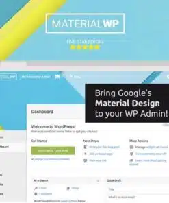 Material wp material design dashboard theme - World Plugins GPL - Gpl plugins cheap