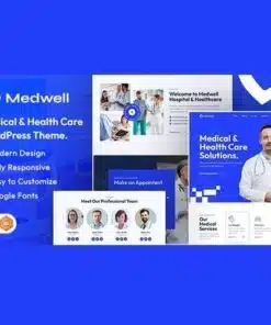 Medwell medical and health care wordpress theme - World Plugins GPL - Gpl plugins cheap