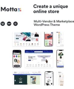 Motta multi vendor and marketplace wordpress theme - World Plugins GPL - Gpl plugins cheap