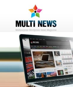 Multinews multi purpose wordpress news magazine - World Plugins GPL - Gpl plugins cheap