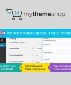 Mythemeshop woocommerce checkout field modifier - World Plugins GPL - Gpl plugins cheap