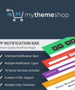 Mythemeshop wp notification bar pro - World Plugins GPL - Gpl plugins cheap