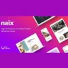 Naix creative and high performance portfolio wordpress theme - World Plugins GPL - Gpl plugins cheap