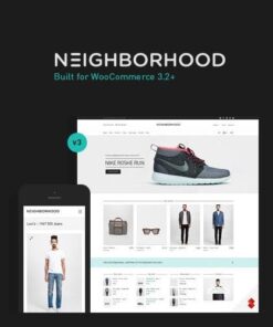 Neighborhood responsive multi purpose shop theme - World Plugins GPL - Gpl plugins cheap