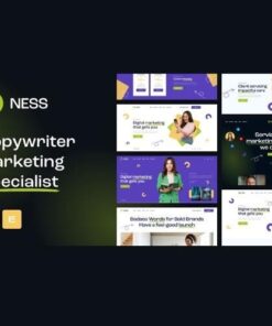 Ness marketing agency and smm wordpress theme - World Plugins GPL - Gpl plugins cheap