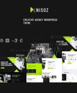 Nisoz creative agency wordpress theme - World Plugins GPL - Gpl plugins cheap