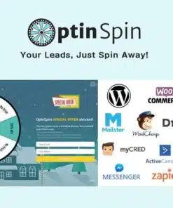 Optinspin fortune wheel integrated with wordpress woocommerce and easy digital downloads coupons - World Plugins GPL - Gpl plugins cheap