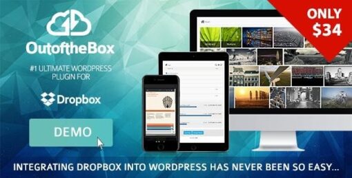 Out of the box dropbox plugin for wordpress - World Plugins GPL - Gpl plugins cheap