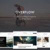 Overflow contemporary blog and magazine wordpress theme - World Plugins GPL - Gpl plugins cheap