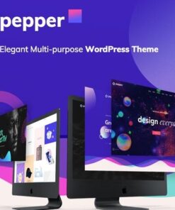 Pepper elegent multi purpose wordpress theme - World Plugins GPL - Gpl plugins cheap