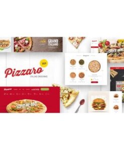 Pizzaro fast food restaurant woocommerce theme - World Plugins GPL - Gpl plugins cheap