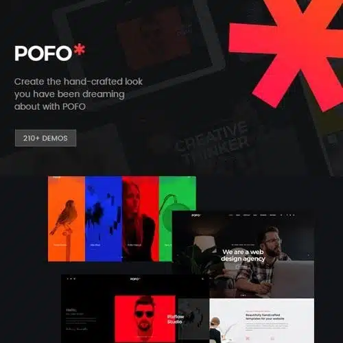 Pofo creative portfolio and blog wordpress theme - World Plugins GPL - Gpl plugins cheap