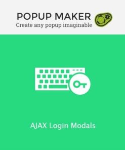 Popup maker ajax login modals - World Plugins GPL - Gpl plugins cheap