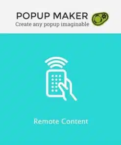 Popup maker remote content - World Plugins GPL - Gpl plugins cheap