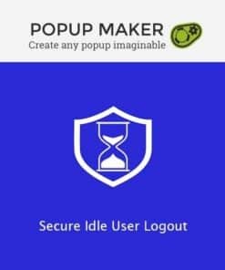 Popup maker secure idle user logout - World Plugins GPL - Gpl plugins cheap