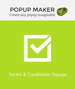 Popup maker terms and conditions popups - World Plugins GPL - Gpl plugins cheap