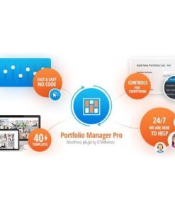 Portfolio manager pro wordpress responsive portfolio and gallery - World Plugins GPL - Gpl plugins cheap