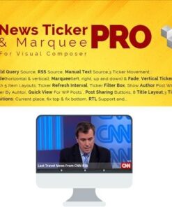 Pro news ticker and marquee for visual composer - World Plugins GPL - Gpl plugins cheap