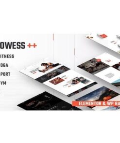 Prowess fitness and gym theme - World Plugins GPL - Gpl plugins cheap