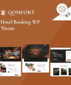 Qomfort hotel booking wordpress theme - World Plugins GPL - Gpl plugins cheap