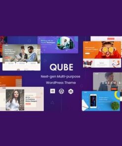 Qube responsive multi purpose theme - World Plugins GPL - Gpl plugins cheap