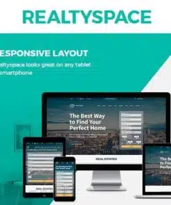 Realtyspace real estate wordpress theme - World Plugins GPL - Gpl plugins cheap