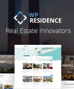 Residence real estate wordpress theme - World Plugins GPL - Gpl plugins cheap