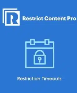 Restrict content pro restriction timeouts - World Plugins GPL - Gpl plugins cheap