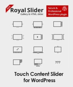 Royalslider touch content slider for wordpress - World Plugins GPL - Gpl plugins cheap