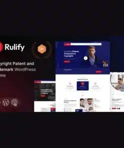 Rulify intellectual property consultancy law firm wordpress theme - World Plugins GPL - Gpl plugins cheap