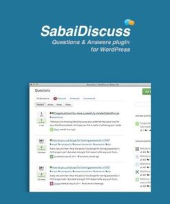 Sabai discuss plugin for wordpress - World Plugins GPL - Gpl plugins cheap
