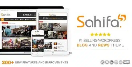 Sahifa responsive wordpress news magazine blog theme - World Plugins GPL - Gpl plugins cheap