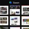 Saxon viral content blog and magazine wordpress theme - World Plugins GPL - Gpl plugins cheap