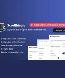 Scroll magic wordpress scrolling animation builder plugin - World Plugins GPL - Gpl plugins cheap