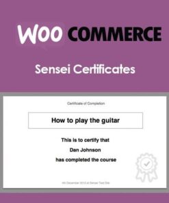 Sensei certificates - World Plugins GPL - Gpl plugins cheap