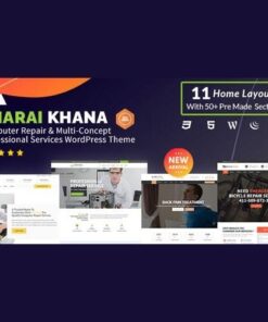 Sharai khana computer repair and multi concept professional services wordpress theme - World Plugins GPL - Gpl plugins cheap