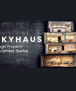 Skyhaus single property one page theme - World Plugins GPL - Gpl plugins cheap