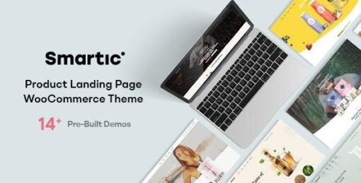 Smartic product landing page woocommerce theme - World Plugins GPL - Gpl plugins cheap