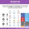 Social counter plugin for wordpress arqam - World Plugins GPL - Gpl plugins cheap