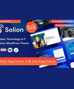 Solion it solutions and services wordpress - World Plugins GPL - Gpl plugins cheap