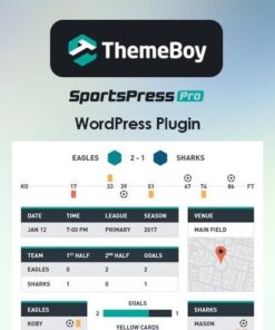 Sportspress pro wordpress plugin - World Plugins GPL - Gpl plugins cheap