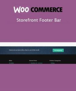 Storefront footer bar - World Plugins GPL - Gpl plugins cheap