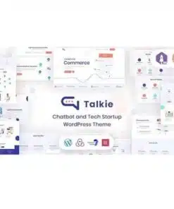 Talkie chatbot and tech startup wordpress theme - World Plugins GPL - Gpl plugins cheap